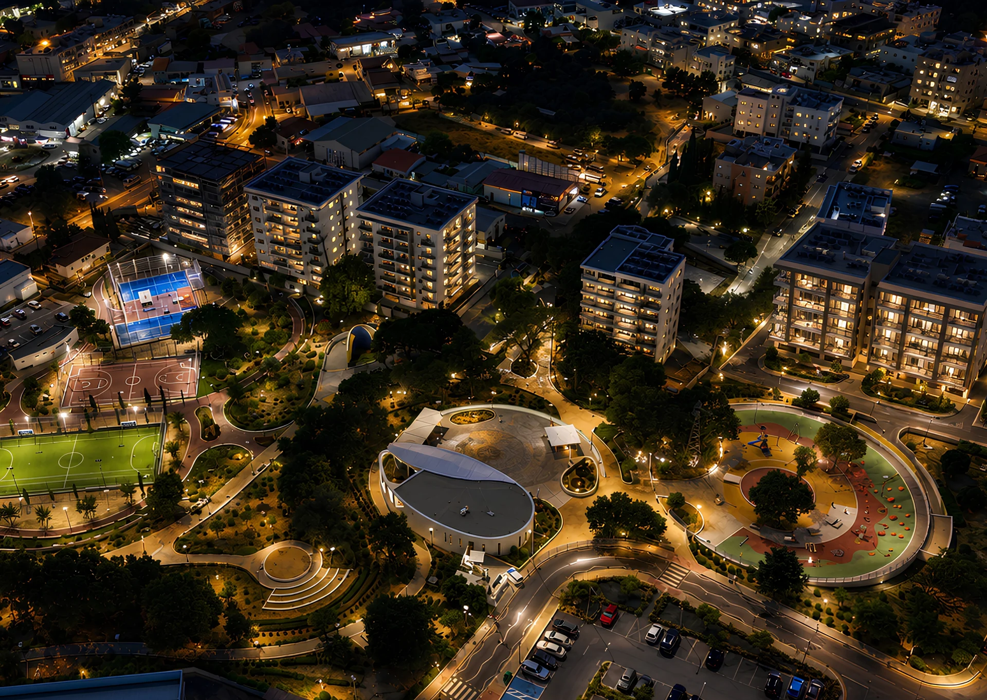 Paphos in the evening