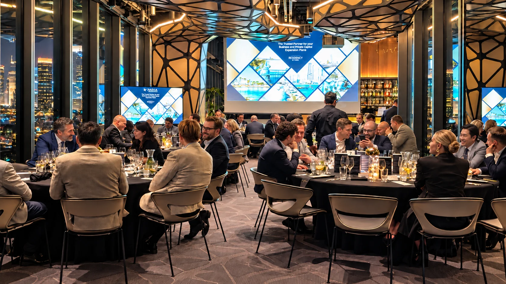 Guests at the XPADIA gathering at Skyfall Warsaw